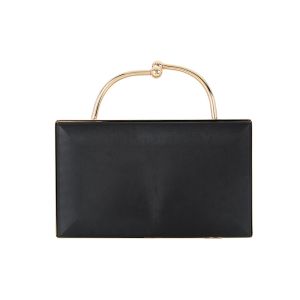 Quality 18*12cm Gold Kiss Clasp Minaudiere Clutch Frame With Covers for sale