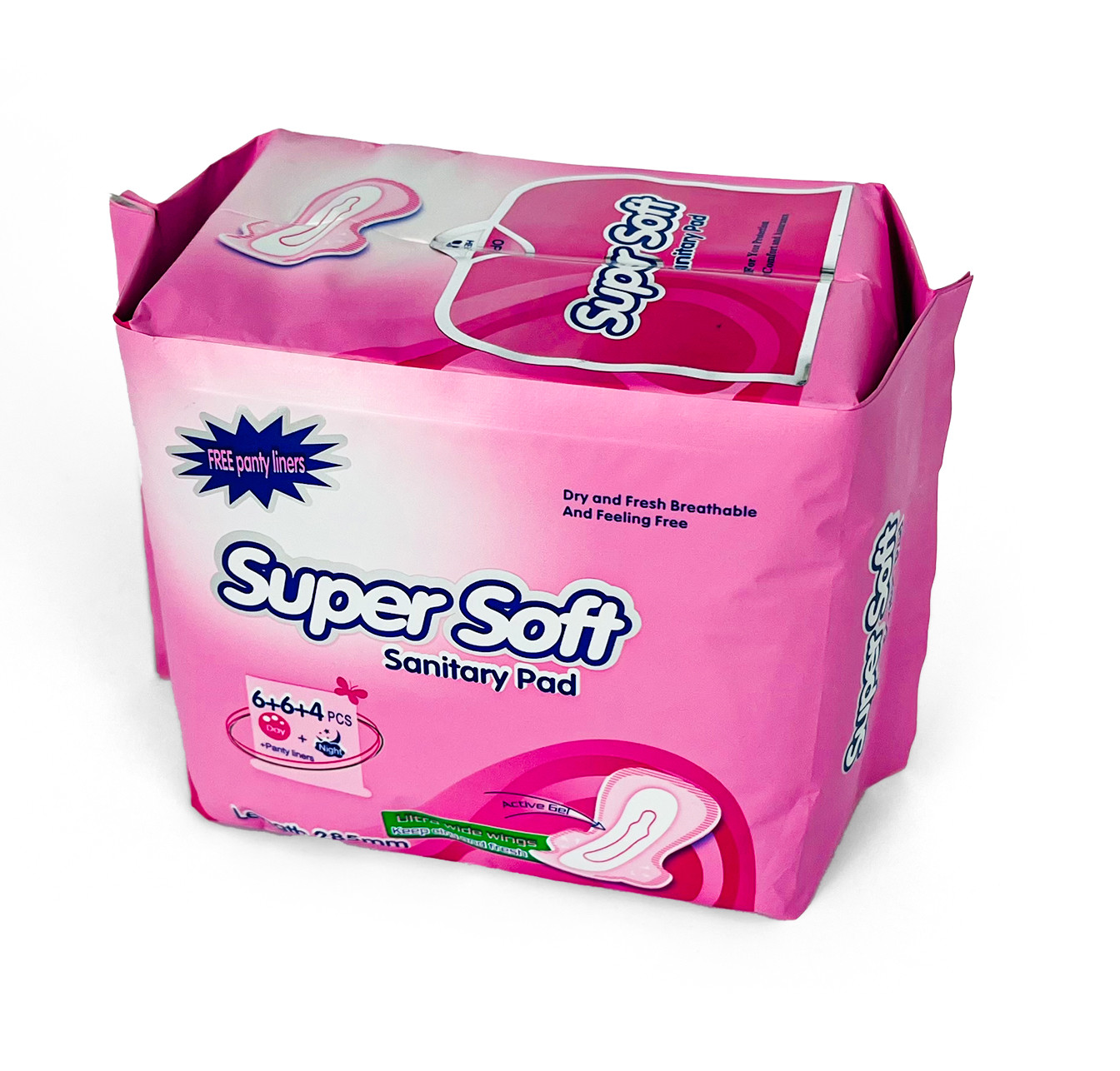 Women Cotton Sanitary Napkins Pad Menstrual Pad For Ladies With OEM Service