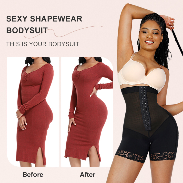 Standard Thickness Tummy Control Butt Lifter Pants HEXIN High Waist Shapewear for Women