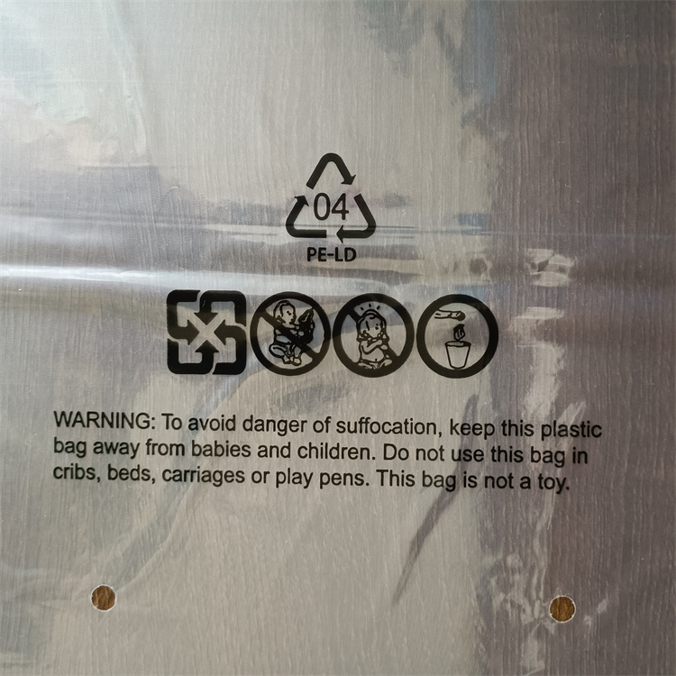 Foil Stamping Surface Finish Heat Sealed Polybag for Aseptic Custom Printed Packaging