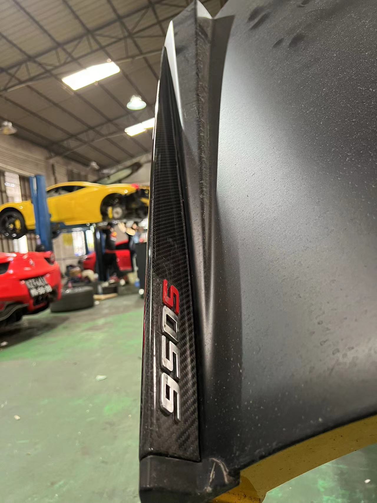 625C 650S Carbon Fiber Side Skirt 2011 - 2014 650s Gt3 Body Kit