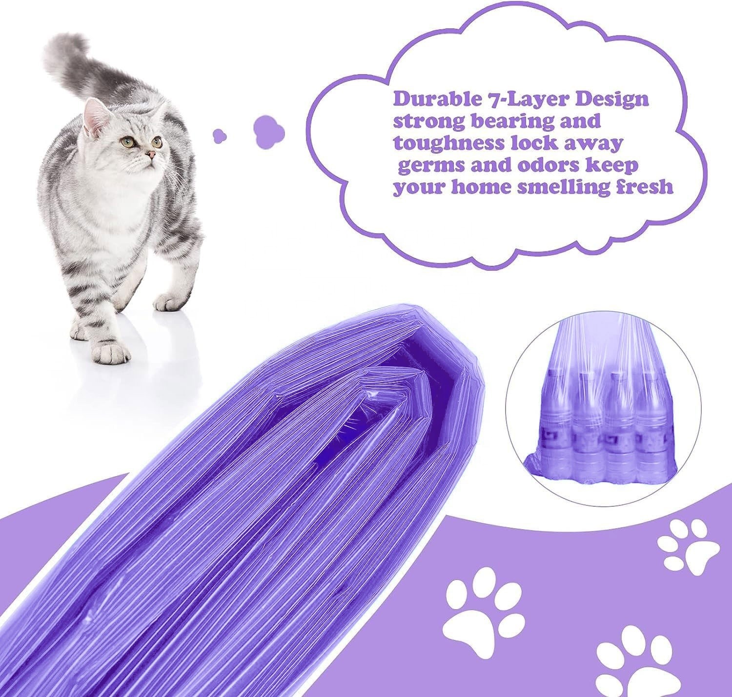Factory Cat Litter Refill Pail Bags Replacement All Nappy Bin Diaper Pail Refill Charges Replacement Refill Charges Liners Bags