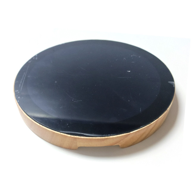 5 Inch Wood Frame Round LCD Display Touch Screen 1080x1080 250nits TYPE-C Micro USB