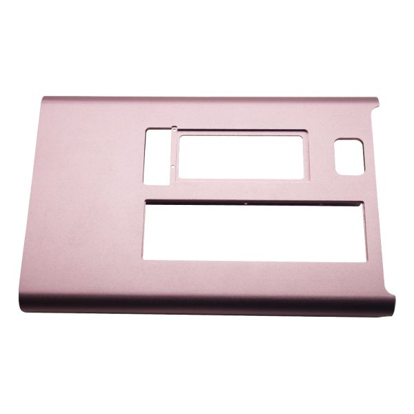 Custom Stainless Steel Sheet Metal Fabrication with Laser Cutting Welding and Pink Powder Coat Oxidation