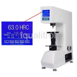 Buy cheap Large LCD Rockwell Hardness Testing Machine 175mm Height Automatic Loading from wholesalers