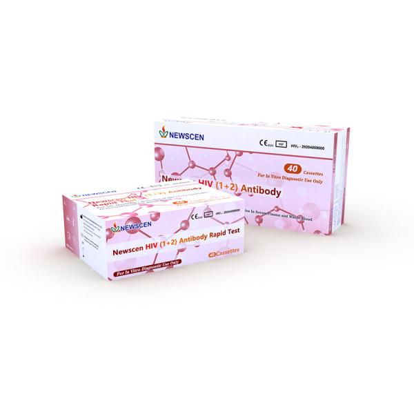 ISO Ambient Storage 40 Kits HIV Rapid Test Cassette