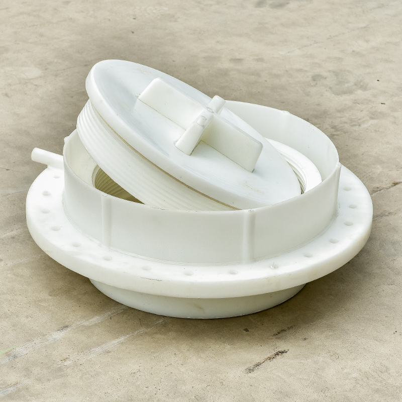 ODM Supported 45kPa Nominal Pressure DN500 Full Plastic Manhole Cover for Chemical Liquid Truck
