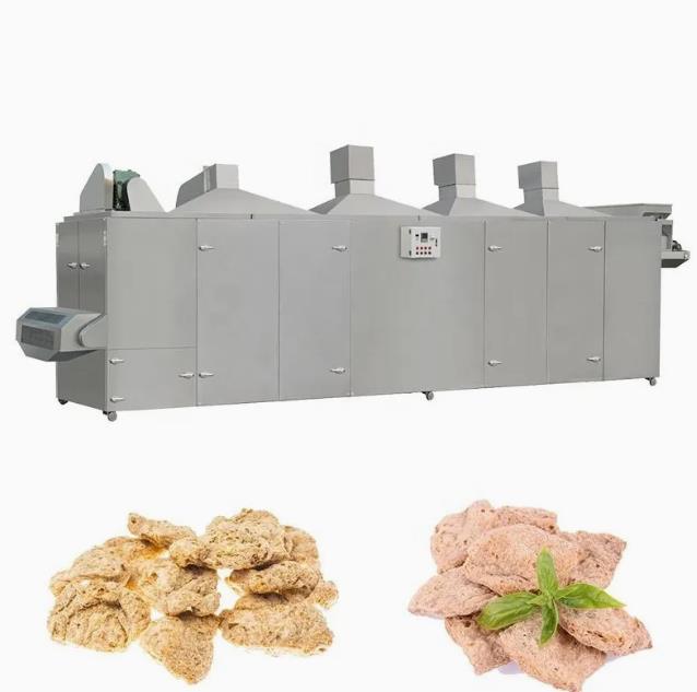 Textured Soya Extruder Machine process line