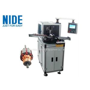 Pneumatic Rotor Slot Wedge Inserting Machine / Automatic Coiling Machine