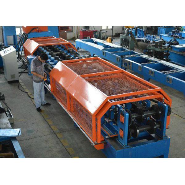 CZ Interchange Steel Purlin Roll Forming Machine , Hydraulic Automatic Roll Forming Machine