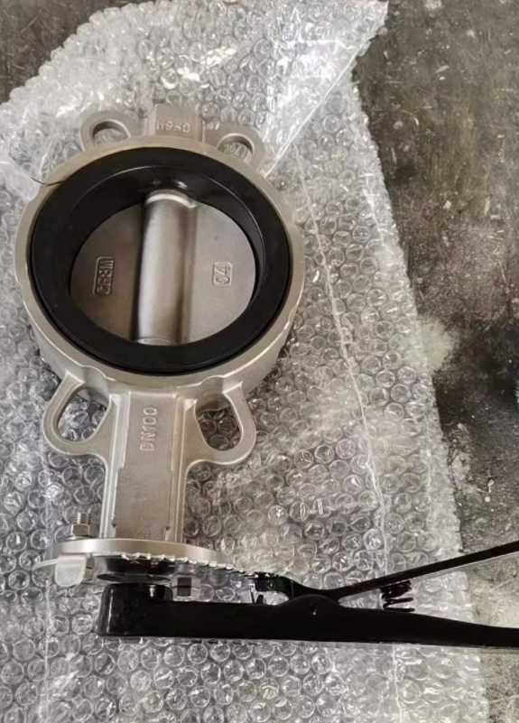 2.5 inch CF8 150lb wafer butterfly valve