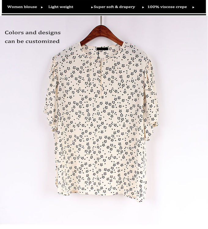 Size 36 38 40 Short Sleeve Viscose Womens Clothing