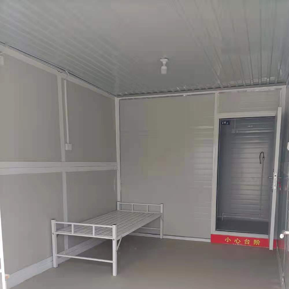 18mm MgO Board Floor Folding Container House With Bathroom And Kitchen Folded Modern Style