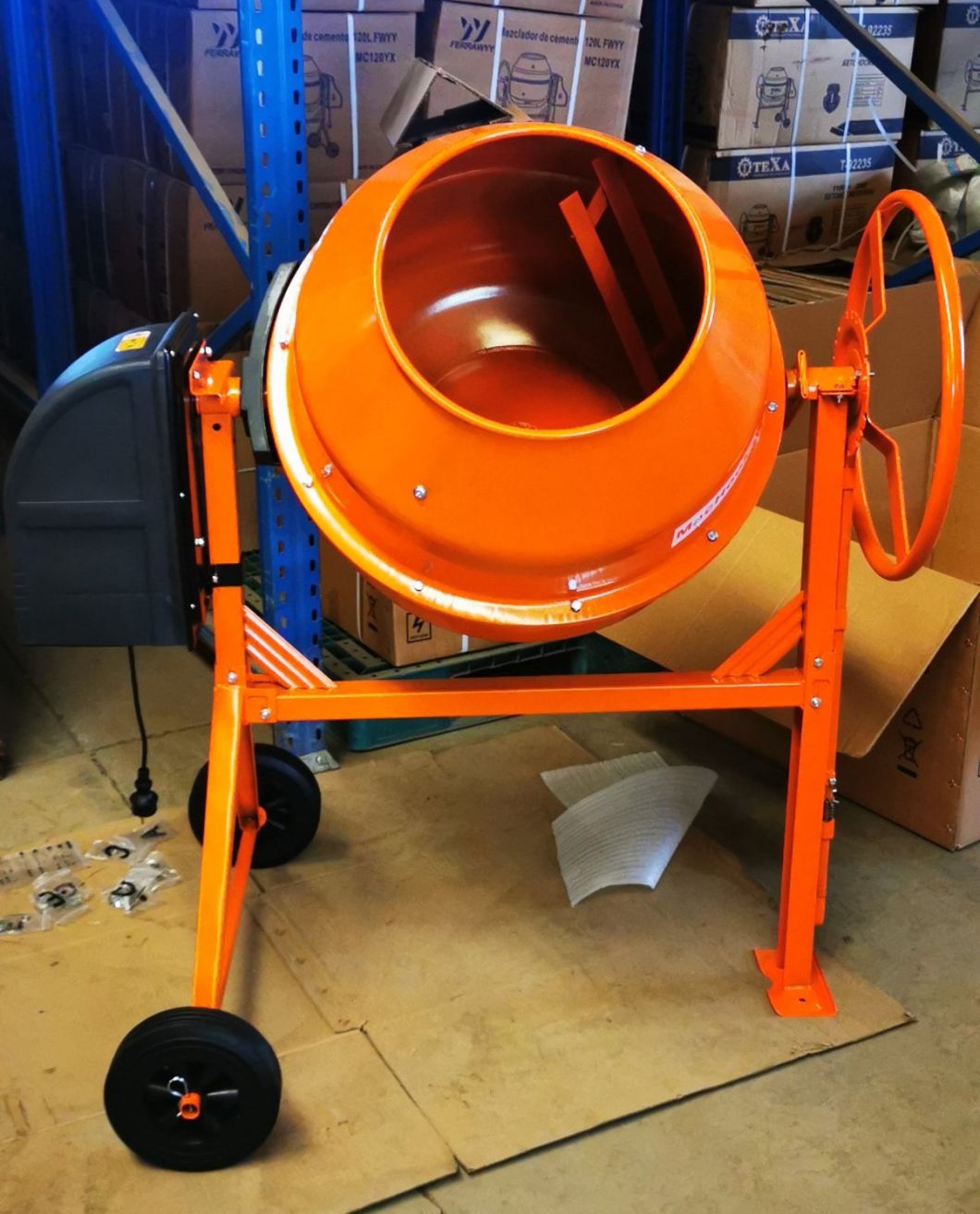 Dry or Wet Construction Cement Concrete Mixer Machine