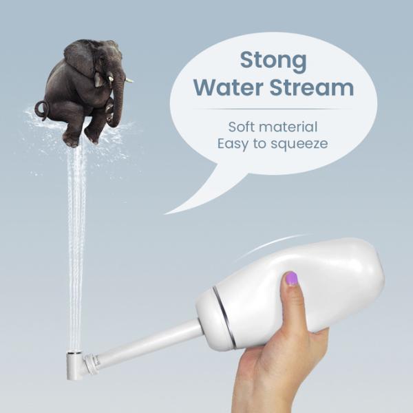 Lightweight ABS EVA PP Toilet Aid Portable Bidet Number of packing 98pcs/carton Weight 7.5kg/Box Purple