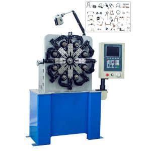 Quality 3 Axis Extension Spring Making Machine / CNC Spring Coiling Machine for sale