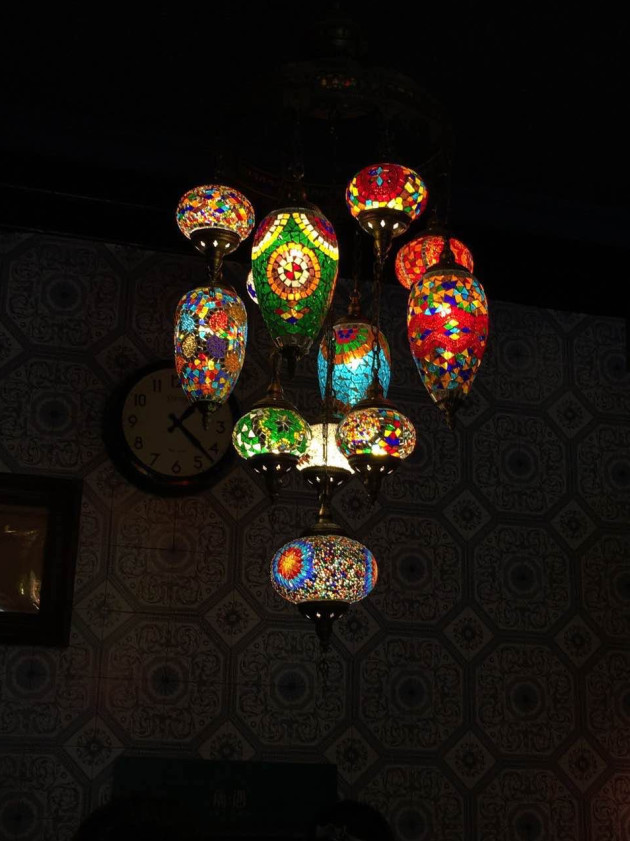 Mediterranean retro Cafe lighting living room restaurant hotel Bohemian Chandelier（WH-DC-34)