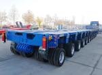 Lowboy Steering Extendable Tank Body Transporting Windmill Tower Section