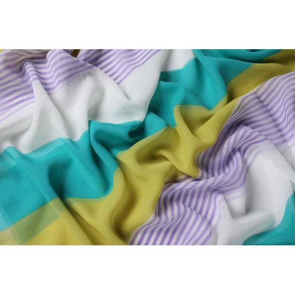 75gsm 75d Patterned Polyester Fabric 57" Poly Chiffon For Ladies' Dresses