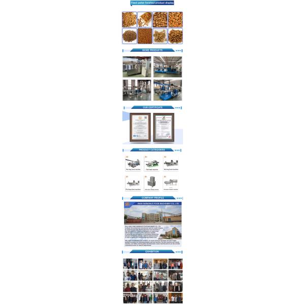 High Speed Processing Pet Feed Pellet Making Machine