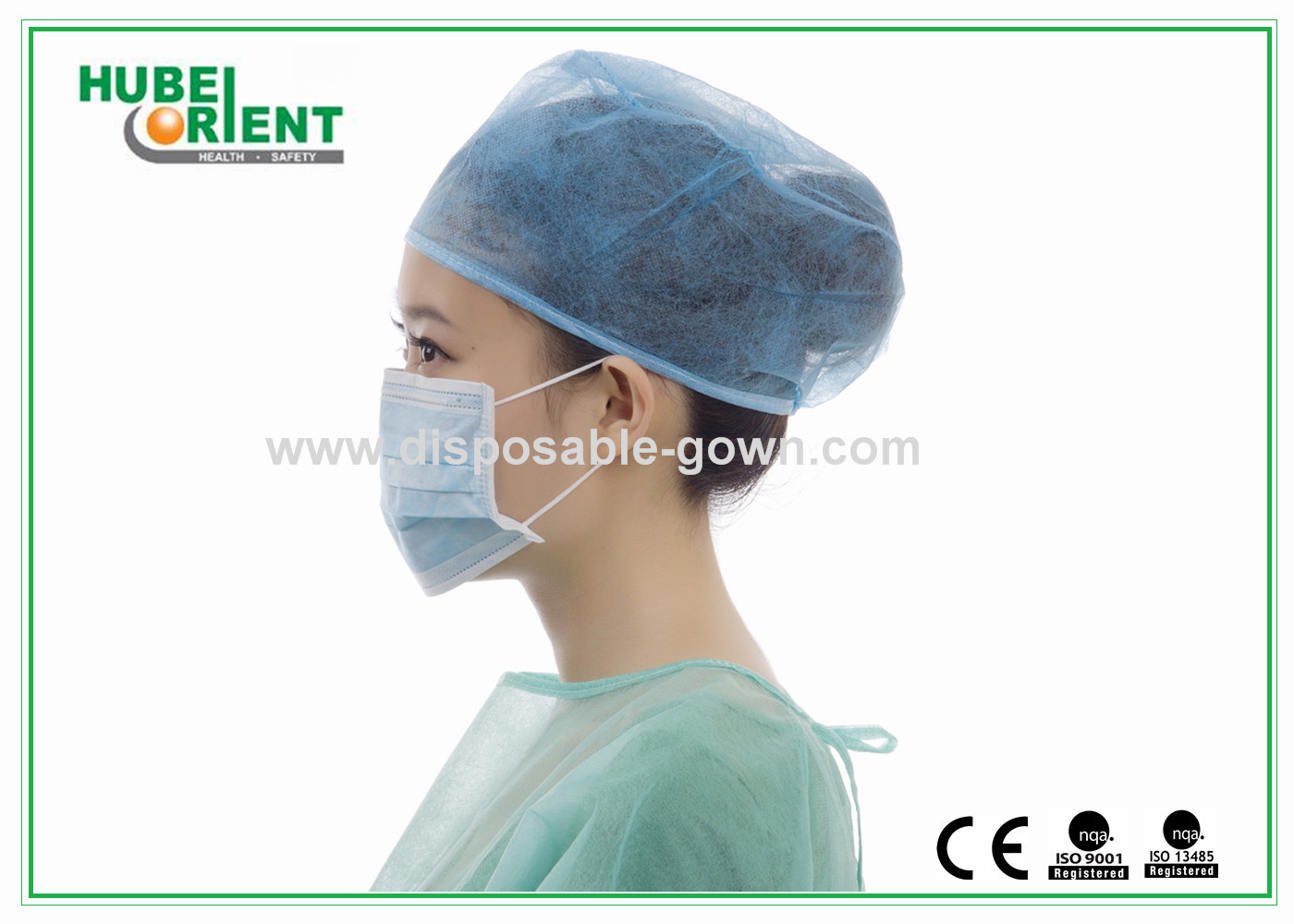 Quality 510K Approved Disposable Medical Nonwoven Face Mask With Earloop for sale