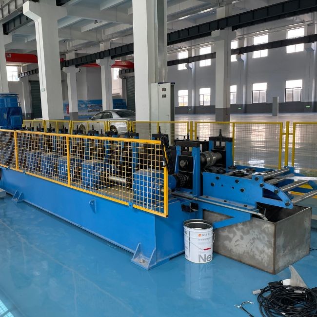 16 Station 7.5KW Solar Strut Channel Roll Forming Machine With PLC Control System