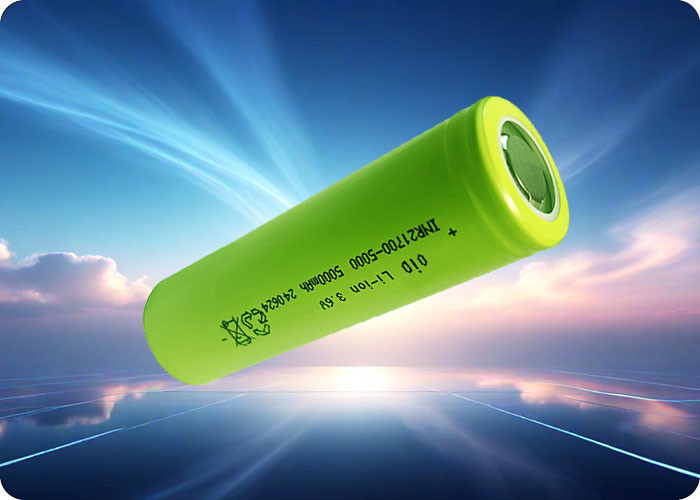 Quality 21700 Battery 5000mAh 35A Discharge Rechargeable Li-Ion NMC for sale