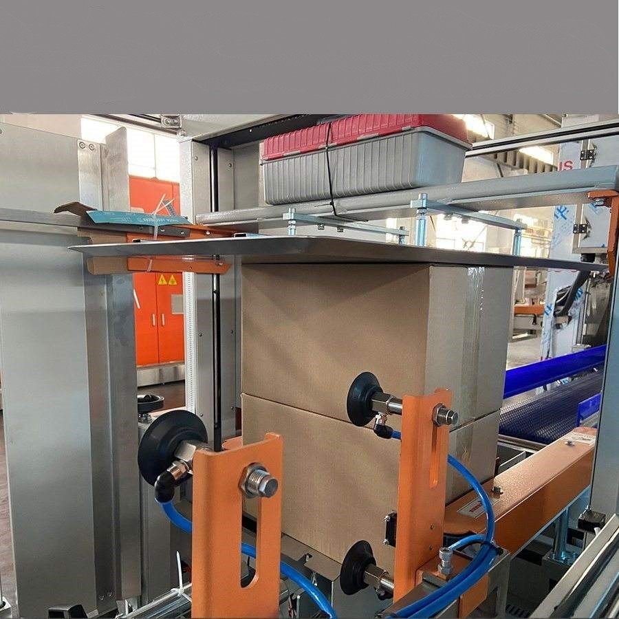 Efficiency Automatic Wrapping Machine PLC Controlled Sealing System 2500 KG