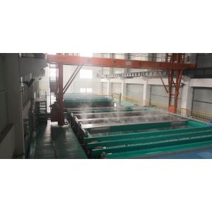 Horizontal Automated Anodizing Line Equipment 1500T/Month Output