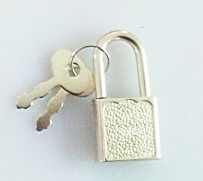 Quality Zinc Alloy Square Small Stationery Lock for sale