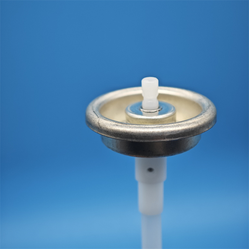 360 Degree Aerosol Valve With Actuator for Agricultural Sprays & Medical Disinfectants with Sterile Design & High-Pressure Tolerance