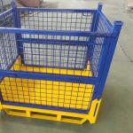 Customized Warehouse Industrial Heavy Duty Durable Metal Box Stack Collapsible