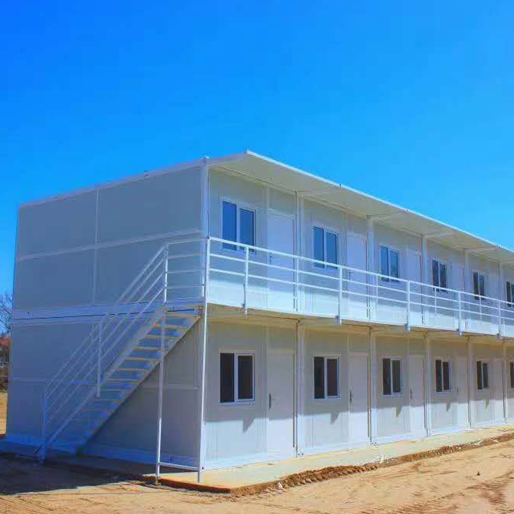 18mm MgO Board Floor Folding Container House With Bathroom And Kitchen Folded Modern Style
