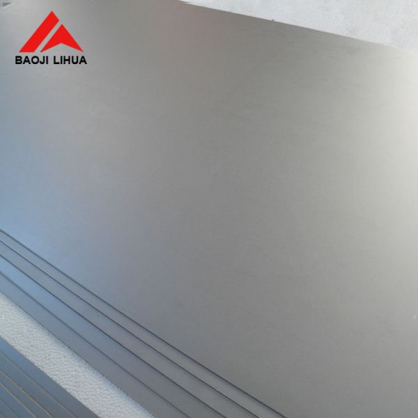 Pickled Bright Polished Satin Titanium Sheet Grade 2 Grade 5