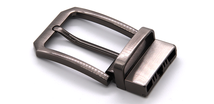 Wenzhou KML Best quality mult color simple zinc alloy reversible pin belt buckle promotion