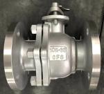 JIS10K Stainless steel CF8 floating ball valve