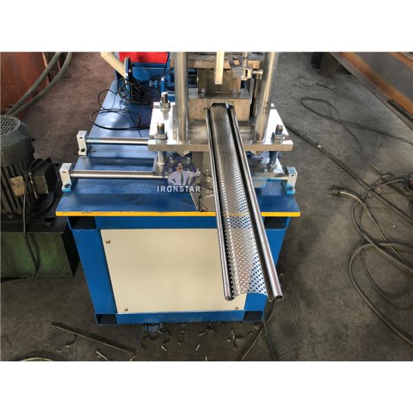 PLC Control Punching Hole Shutter Door Roll Forming Machine Customized Garage Shutter Making Machine Punching Hole Rolling Shutter Door Roll Forming
