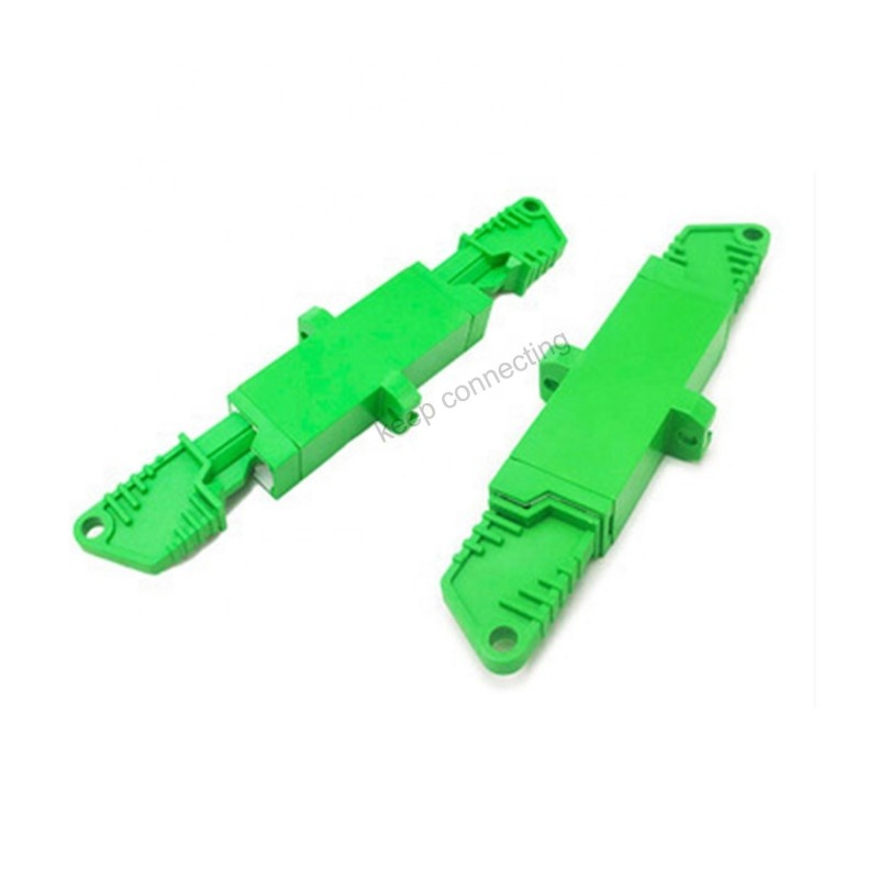 FTTH Simplex/Duplex Fiber Optic Equipment E2000 APC/UPC Adapter with Plastic Material