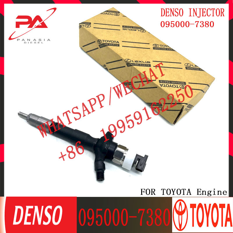 Common Rail diesel fuel Injector 23670-30240 095000-7380 for Diesel engine