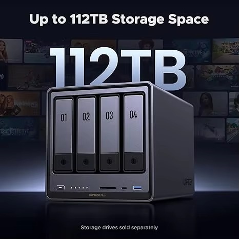 Ugreen Network Storage DXP4800 Plus NAS Diskless Storage