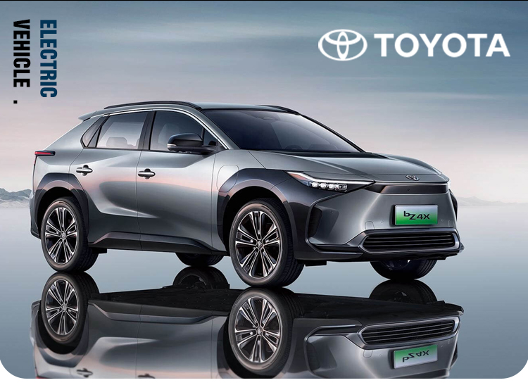 JOY Electric Car 2024 FAW To-yota BZ4X Long Battery Range EV Cars NEDC 550 Max Speed 160 Km/h