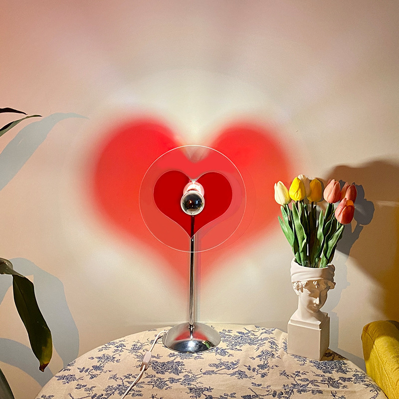 JYLIGHTING Romantic Led Ambiance Night Light USB Projection Table Lamp for Bedroom Bedside Game Room Gifts Luce De Navidade Modern Floor Light
