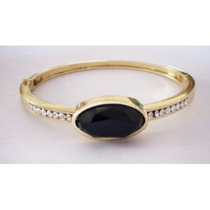 Quality large stone bangle/cuff for sale