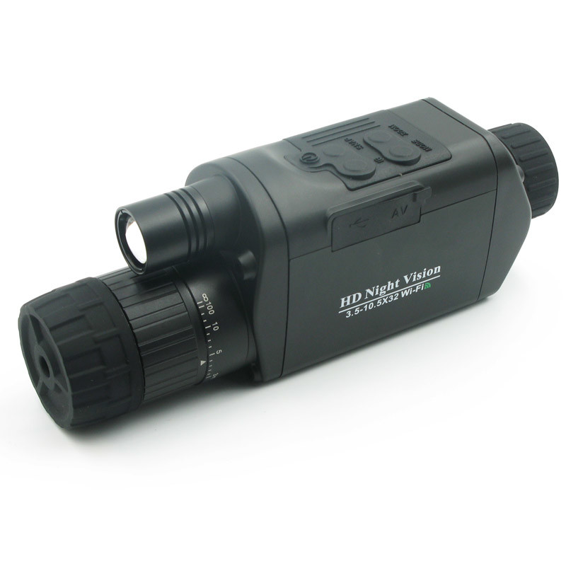 Quality Wireless WiFi 10.5x30mm Night Vision Monoculars Spotting Scope for sale