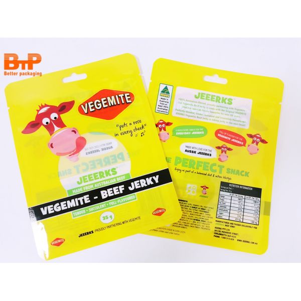 Customized Design PET PE Recyclable Packaging Bags Digital Printer MOQ 1pcs Smell Proof Mylar Food Package Pouch Logo Printing Option