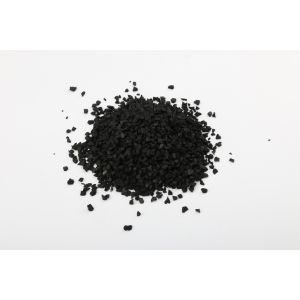 China Black SBR Artificial Grass Infill Granules Recycled Shock Resistant on sale
