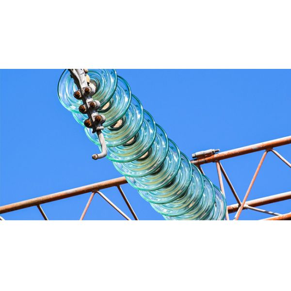 U70BLP High Performance Glass Power Insulators Fog Type For Salt Polluted Coastal Areas
