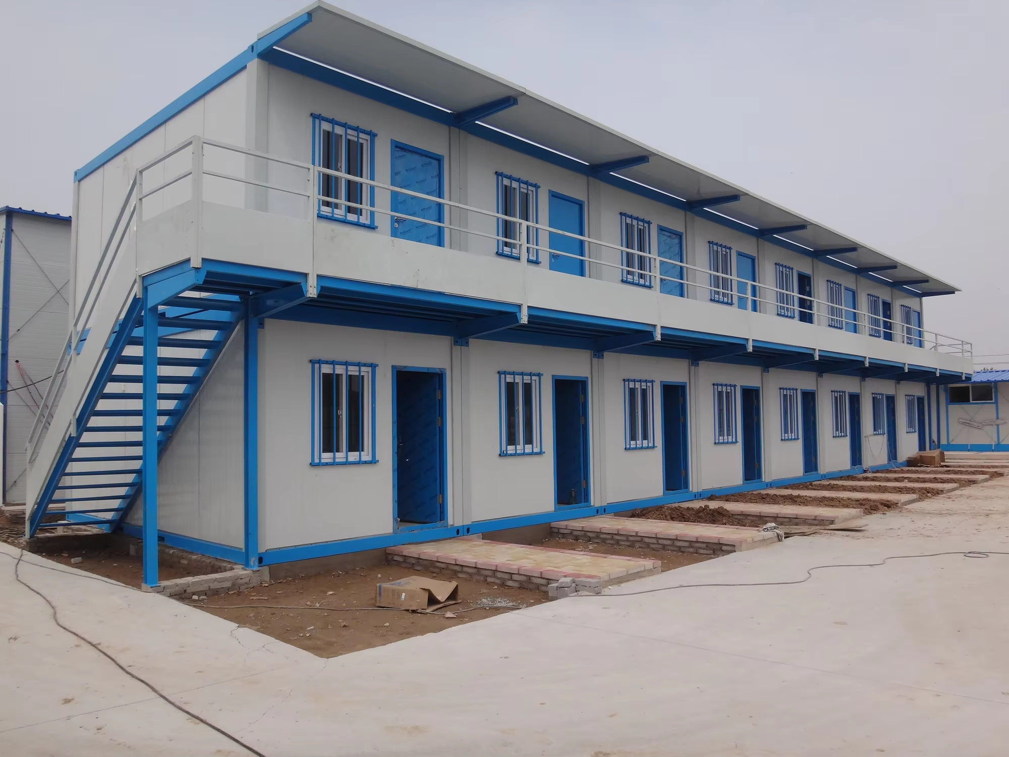 40ft 20ft Light Steel Prefab Modern Villa Style Expandable Container Homes With Bedrooms