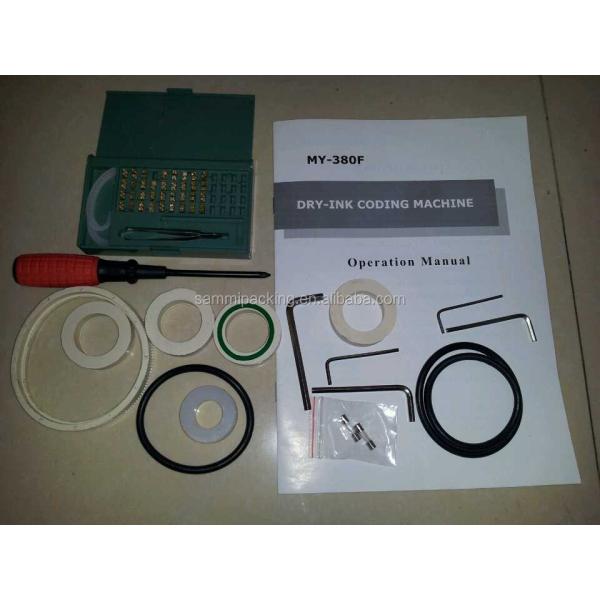 Table Type Batch Number Code Printing Machine Automatic Solid Ink Hot Stamping Date Coder Printer