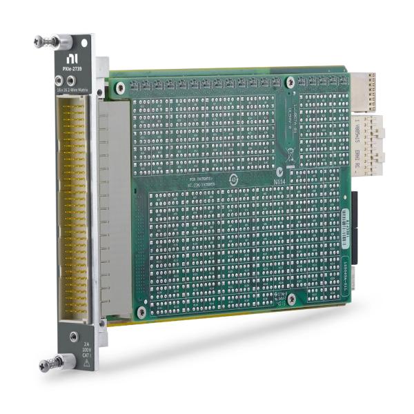 PXIe-2739 Matrix Switch Module Electronic Test Instruments 16x16 2 Wire Matrix 10MHz Bandwidth